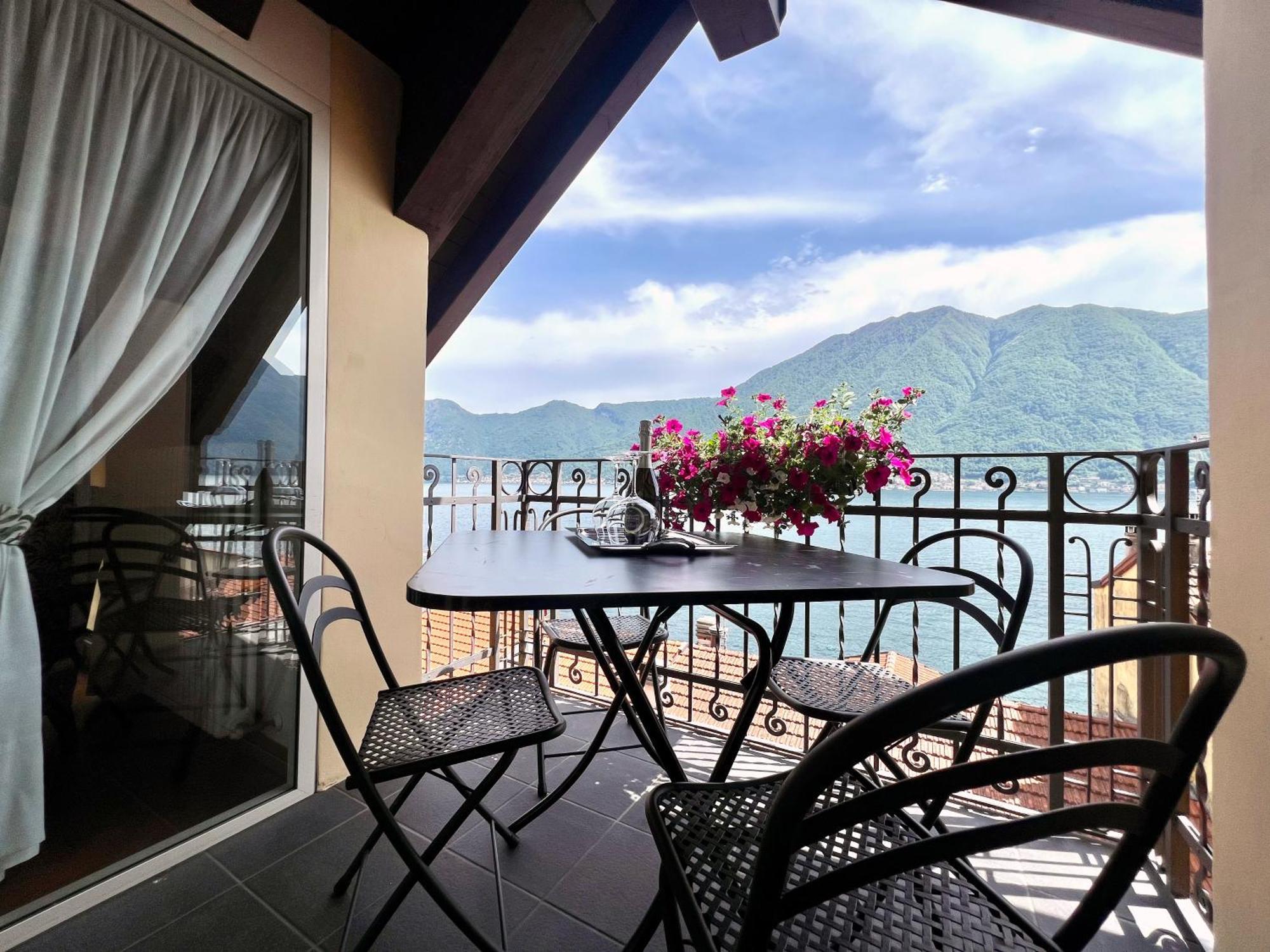 La Loggia Del Lago Colonno Bagian luar foto