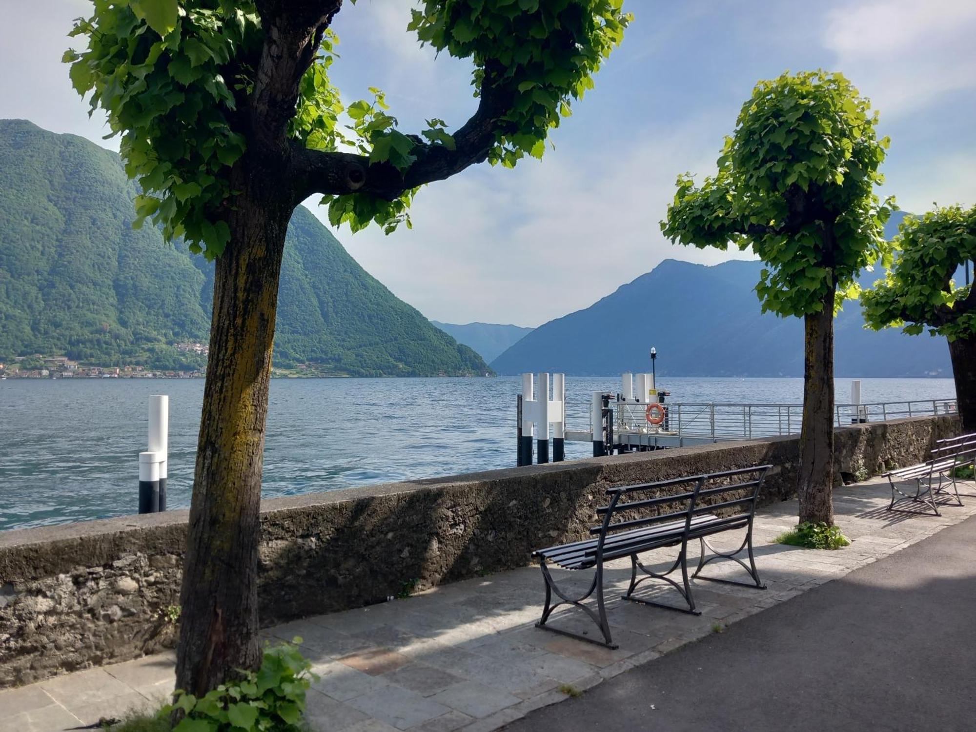 La Loggia Del Lago Colonno Bagian luar foto